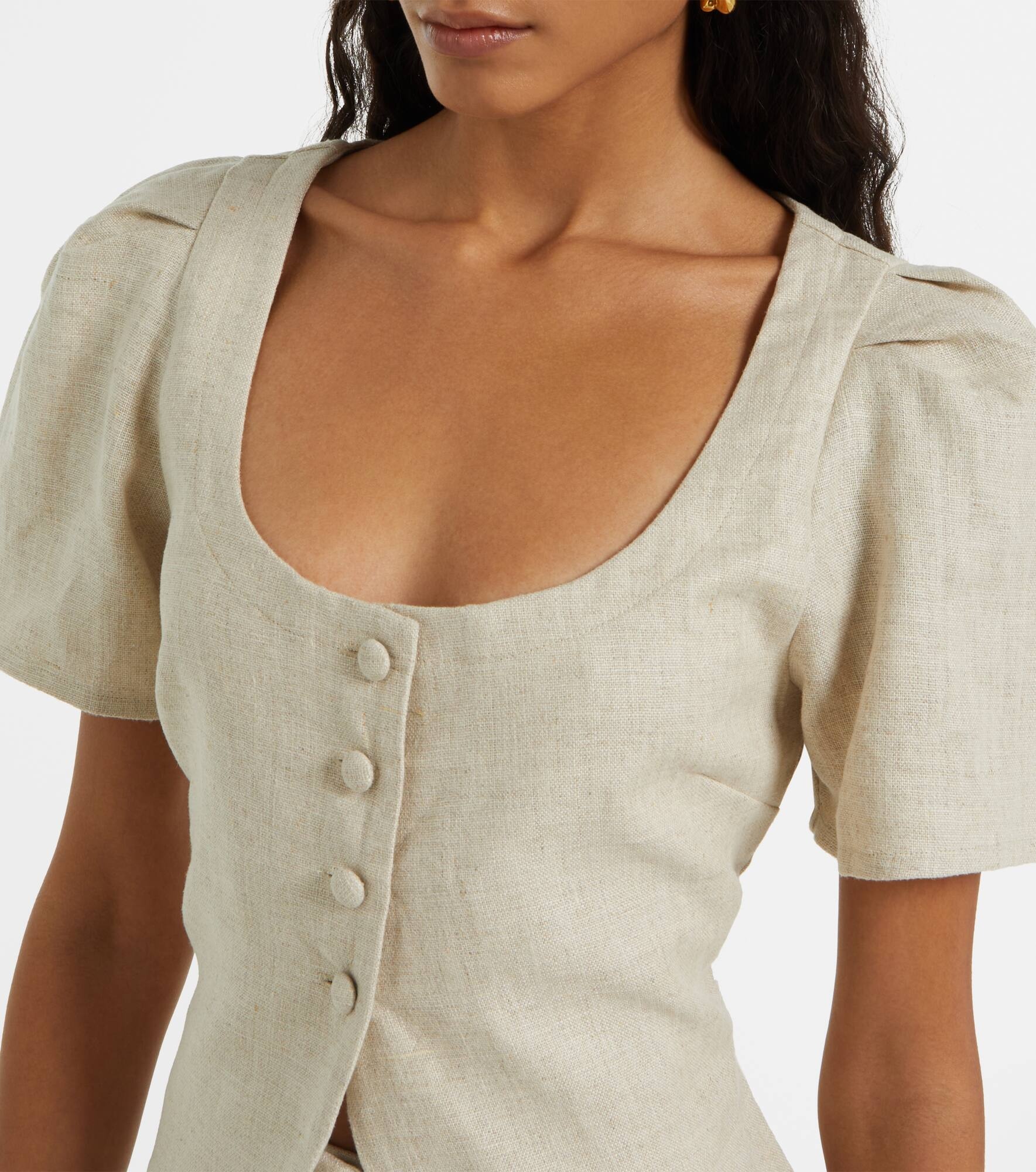 Emma linen top - 4