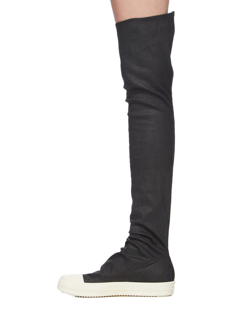 Rick Owens DRKSHDW stretch-fabric sock boots outlook
