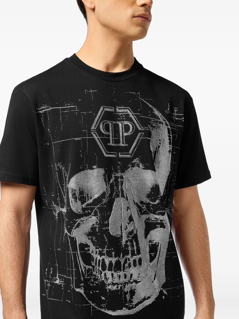Philipp Plein Skull-embellished T-shirt 3