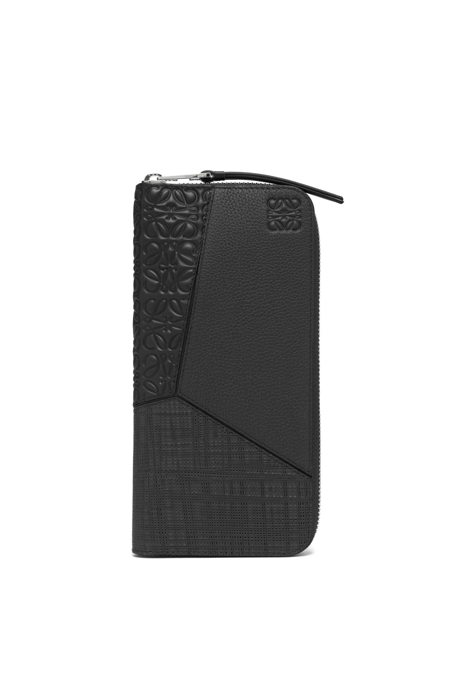 Puzzle open wallet in calfskin - 5