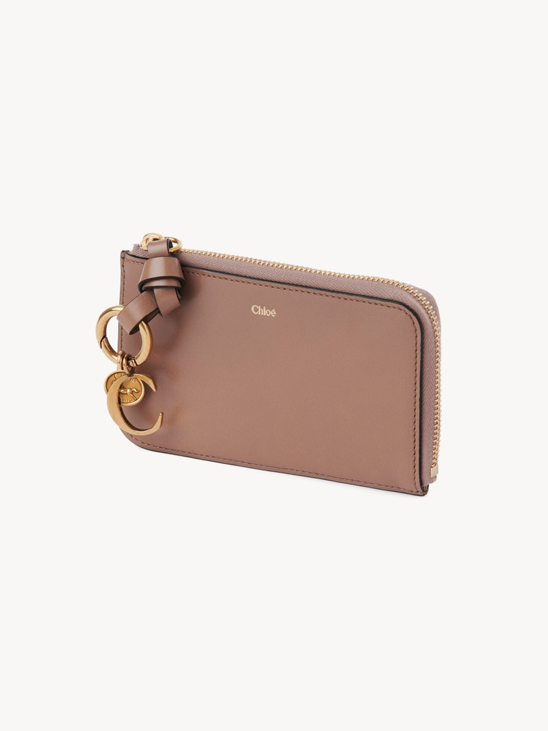 Chloé ALPHABET PURSE IN SHINY LEATHER outlook