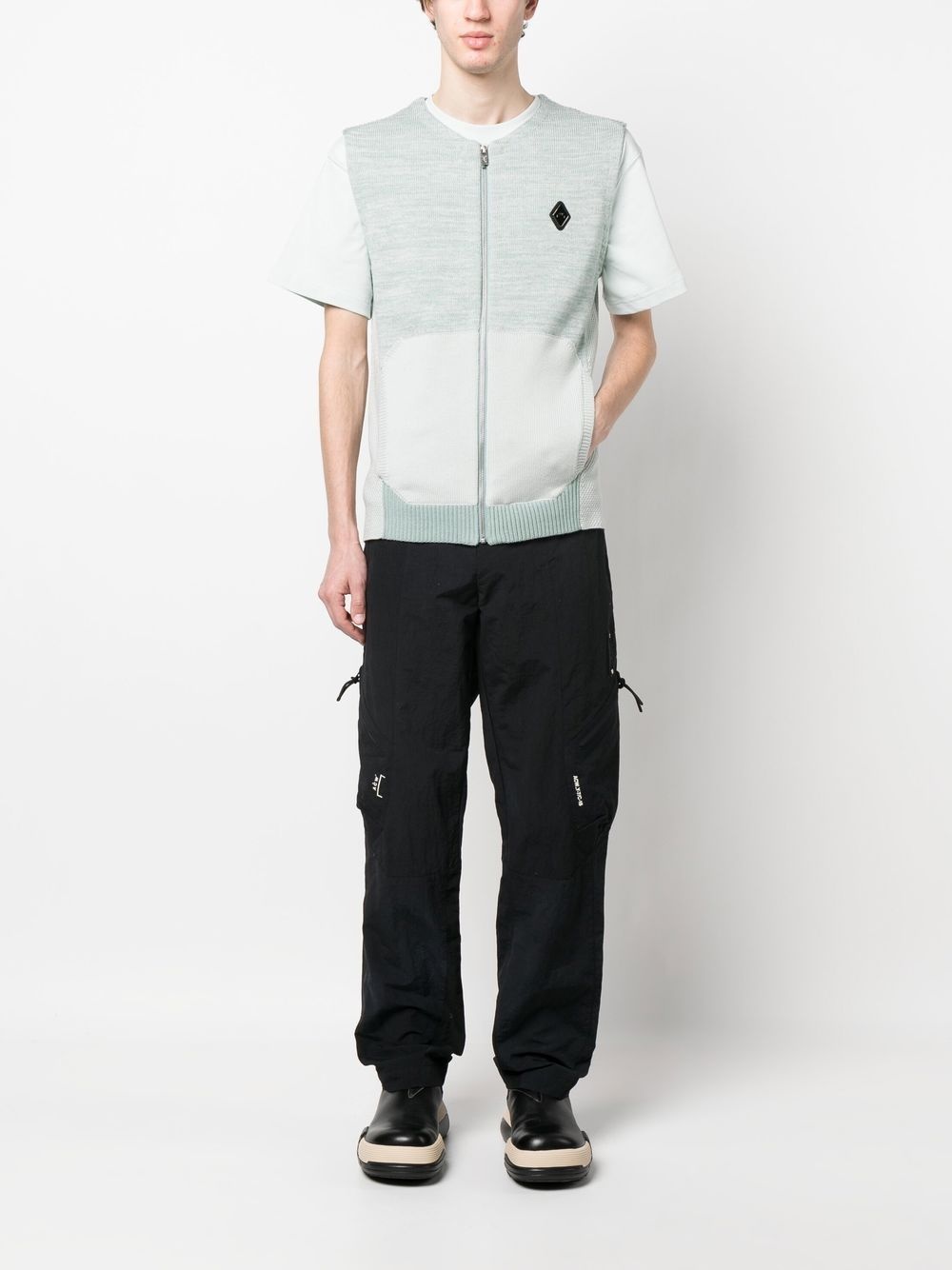 logo-print cargo trousers - 2