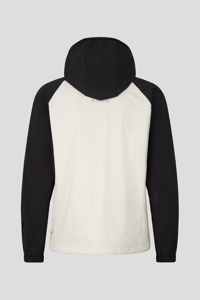 BOGNER Gilmar Softshell jacket in Off-white/Black outlook