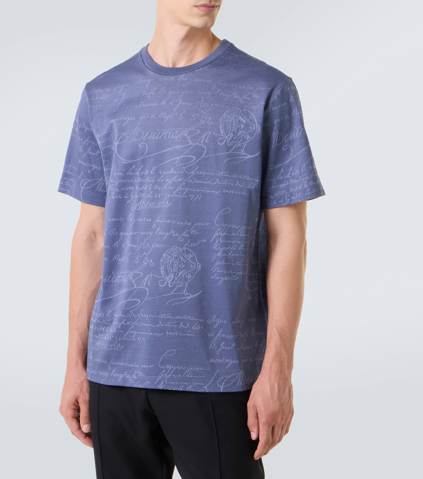 Printed cotton jersey T-shirt - 3