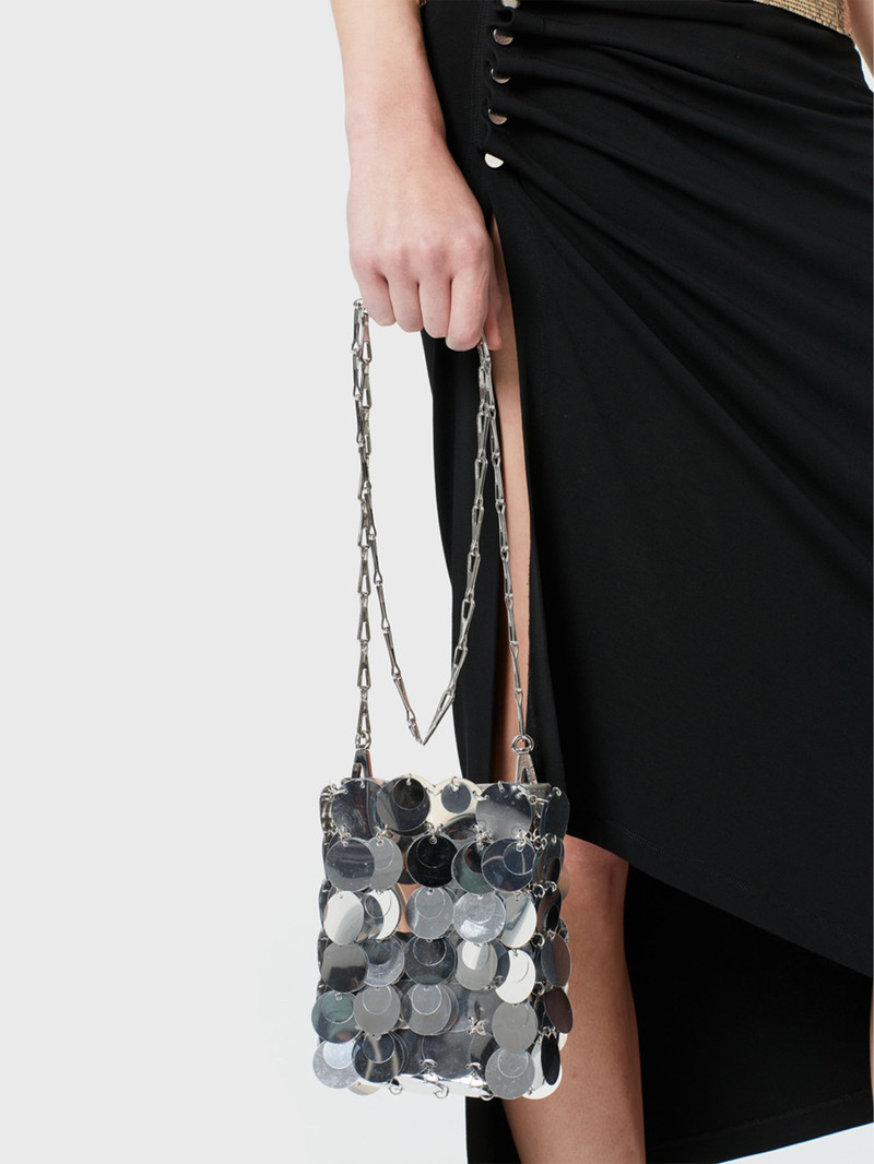 rabanne SPARKLE DISCS SEQUIN BAG outlook