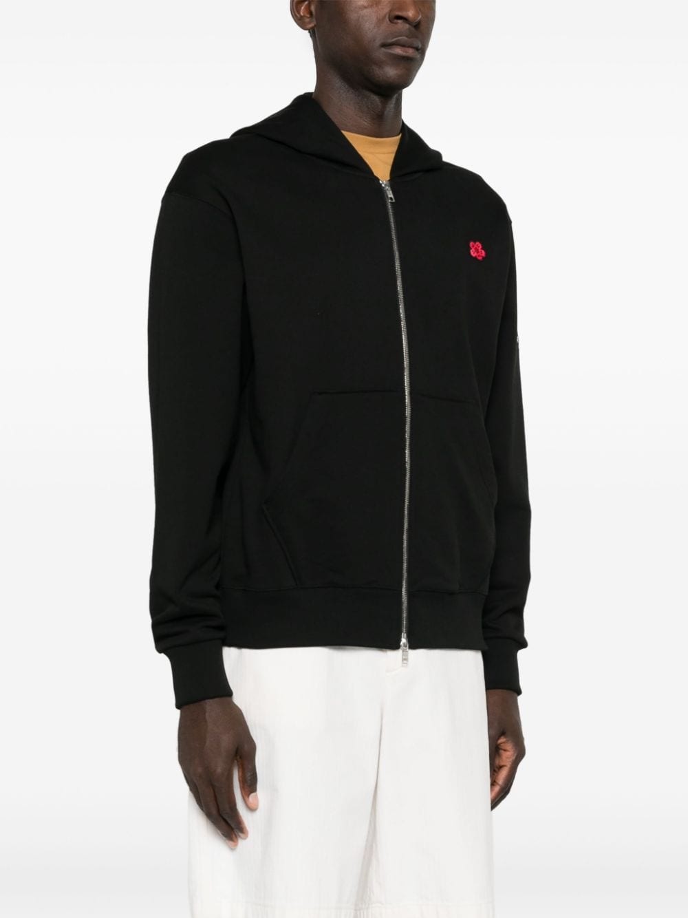 Boke Flower zip-up hoodie - 3