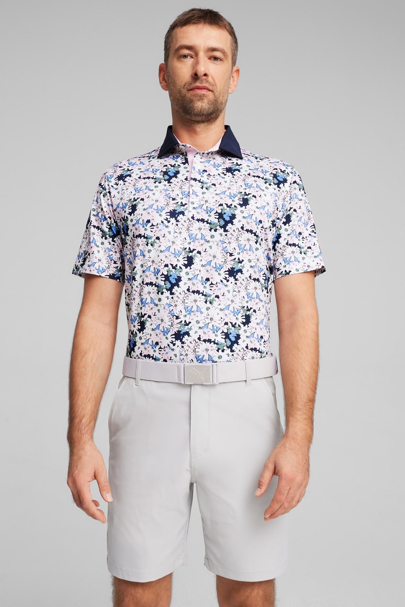 PUMA x ARNOLD PALMER Floral Men's Golf Polo - 3