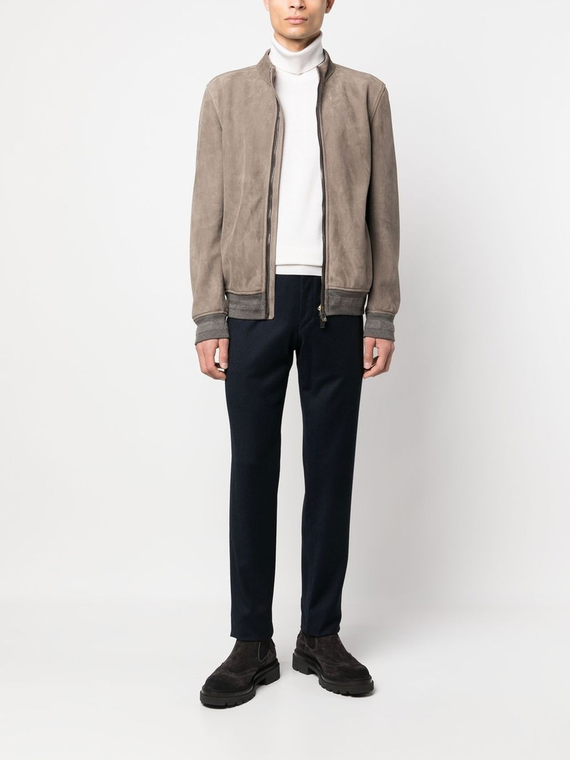 Canali straight-leg cut trousers outlook