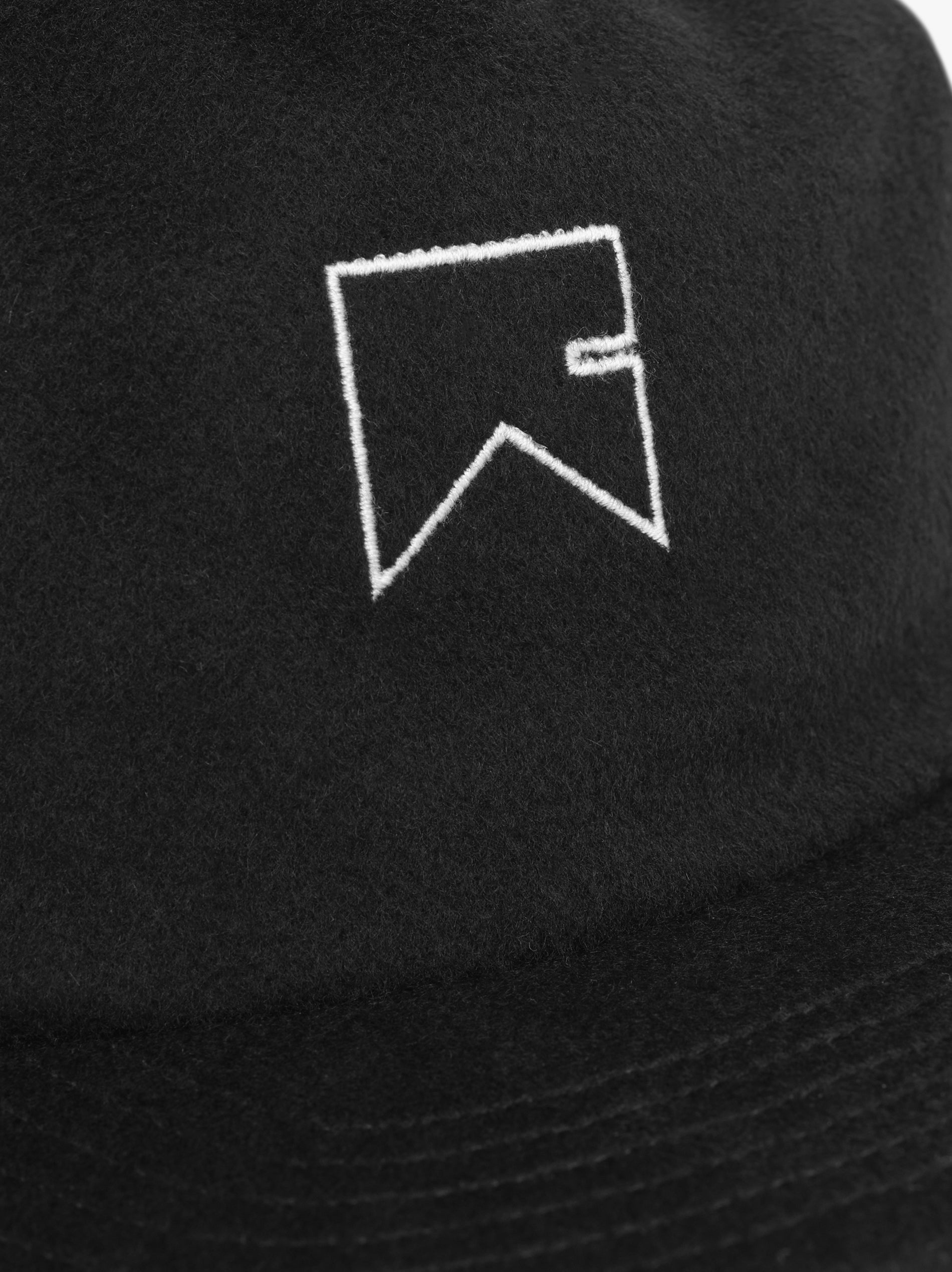 CASHMERE CHEVRON LOGO HAT - 6