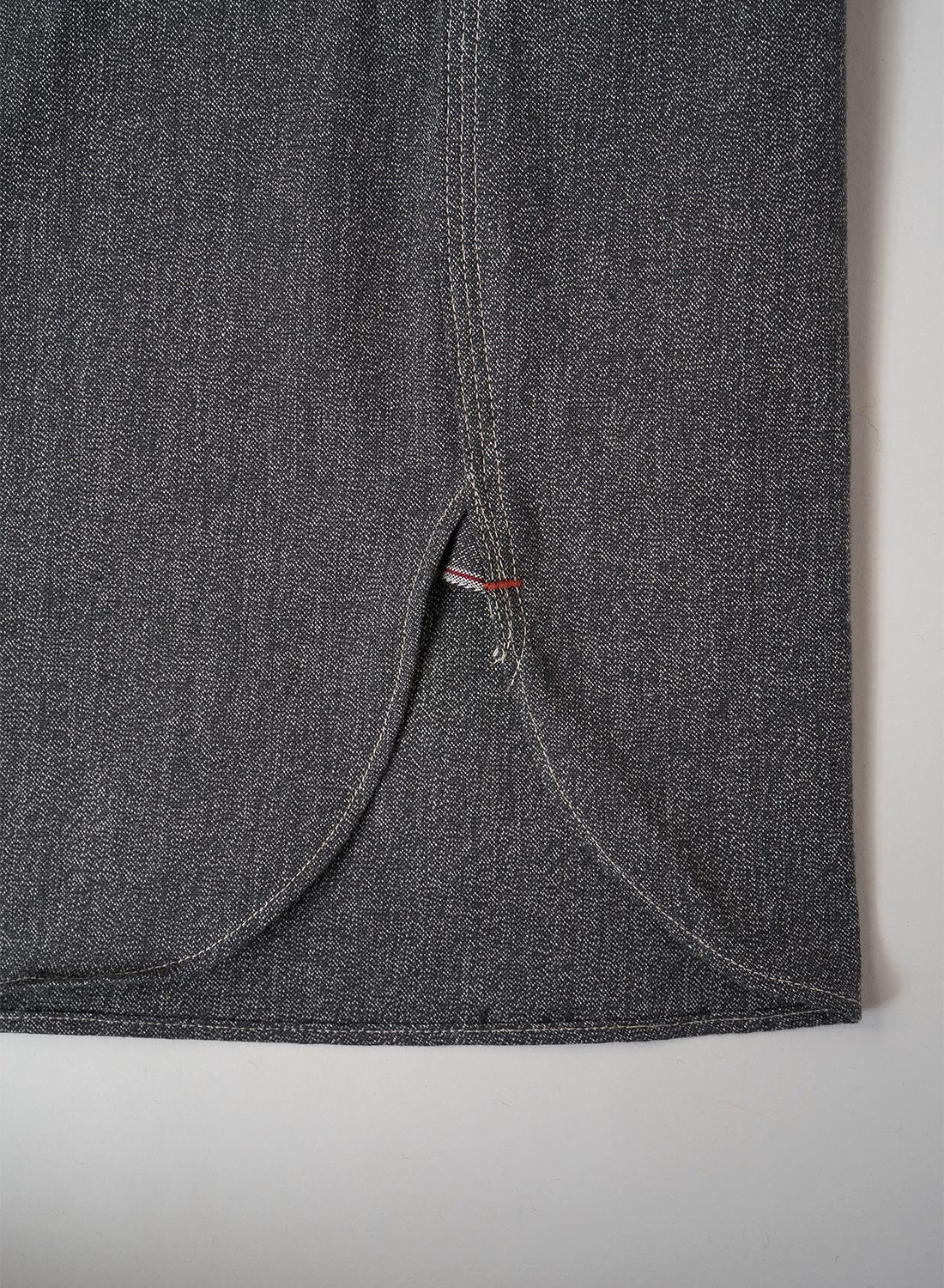 New Medical Shirt Salt & Pepper in Charcoal - 8