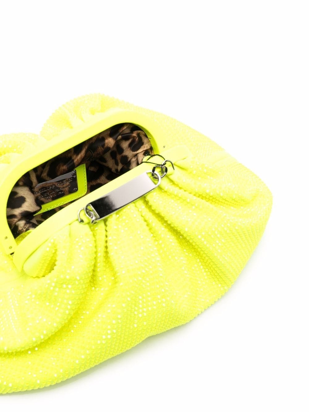 Mini Pillow embellished clutch bag - 5