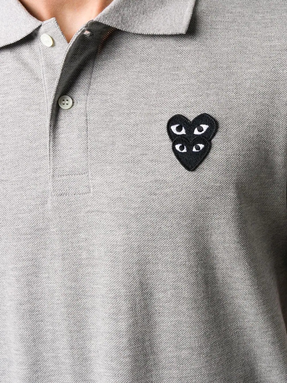 double heart polo shirt - 5