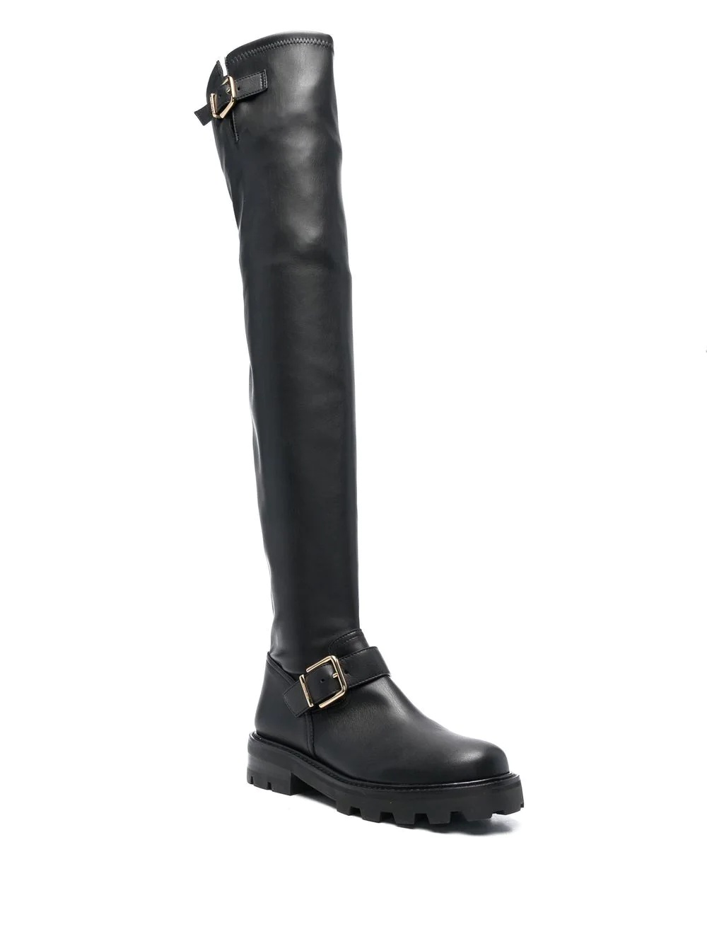 Biker ll knee-high boots - 2