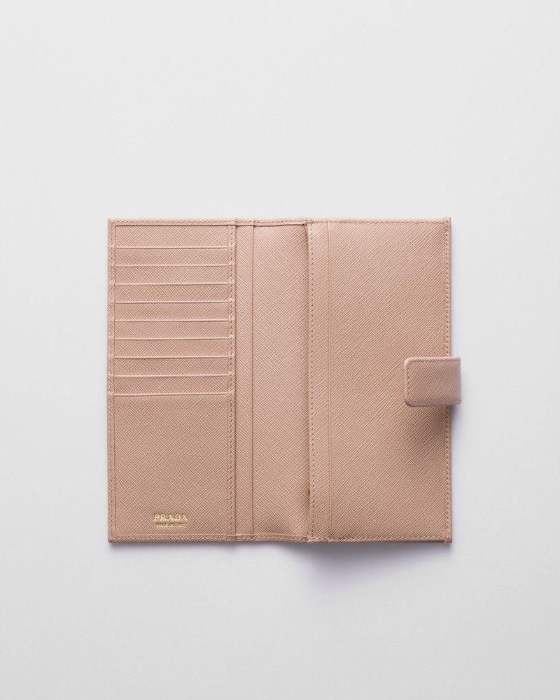 Prada Large Saffiano leather wallet outlook