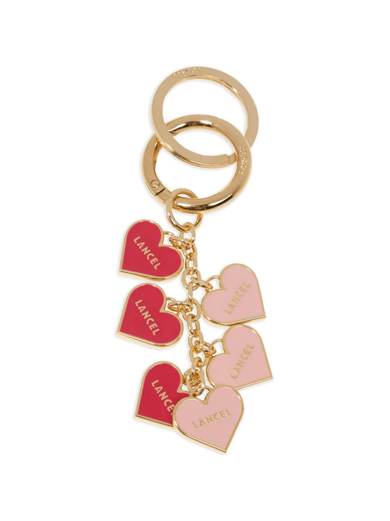 hearts charm keyring 1