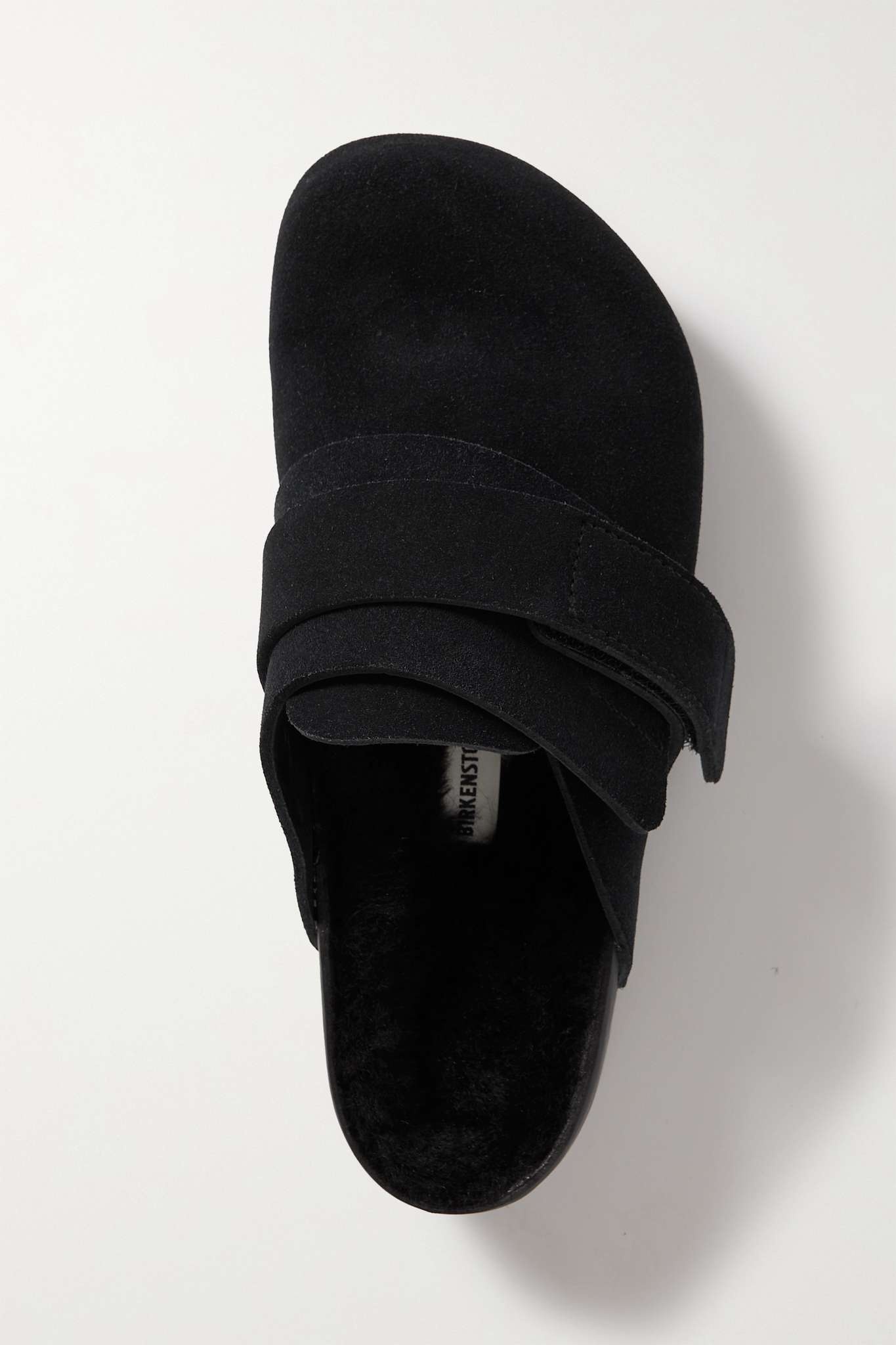 + Tekla Nagoya shearling-lined suede clogs - 5