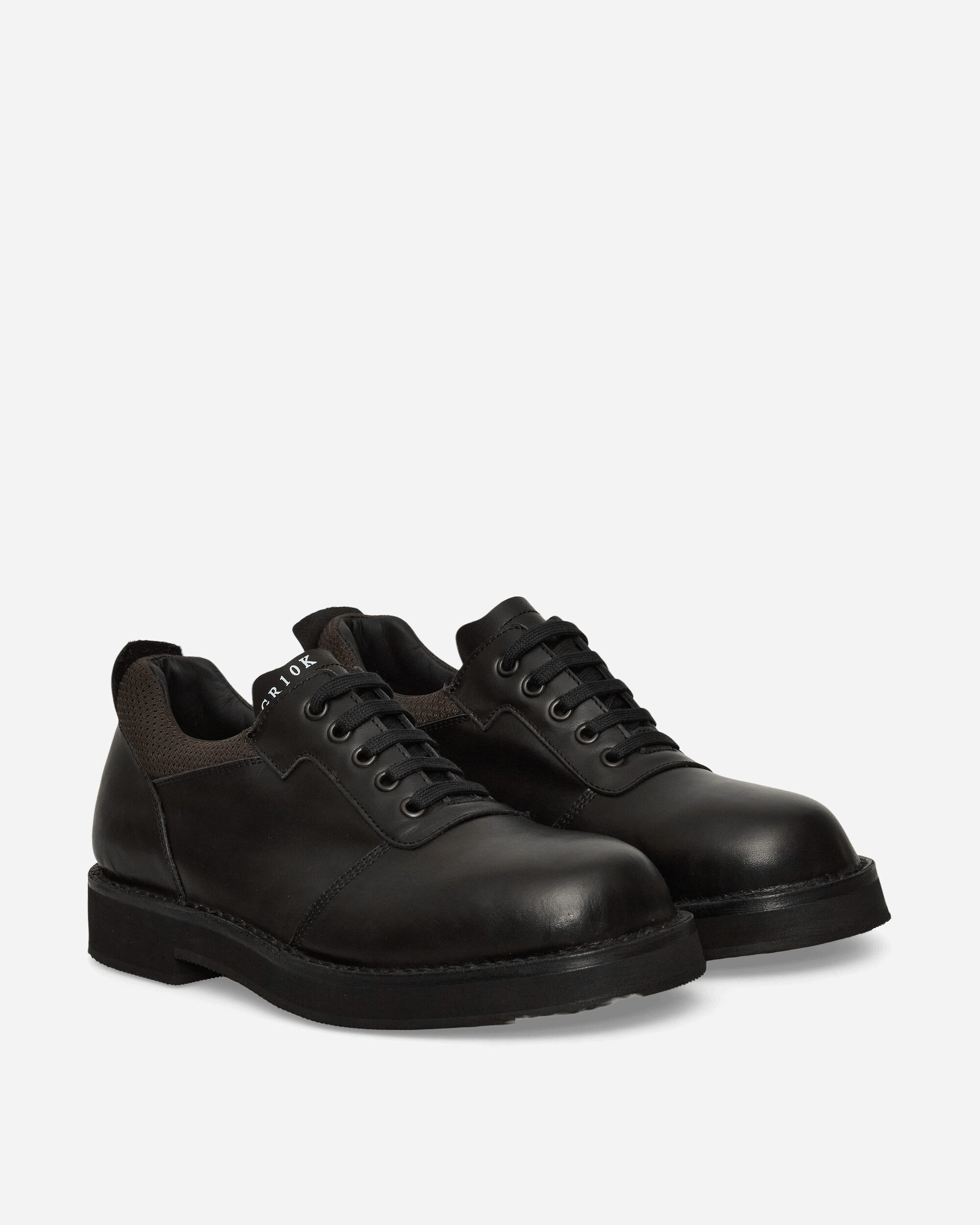 Asphalt Derby Shoes Black - 2