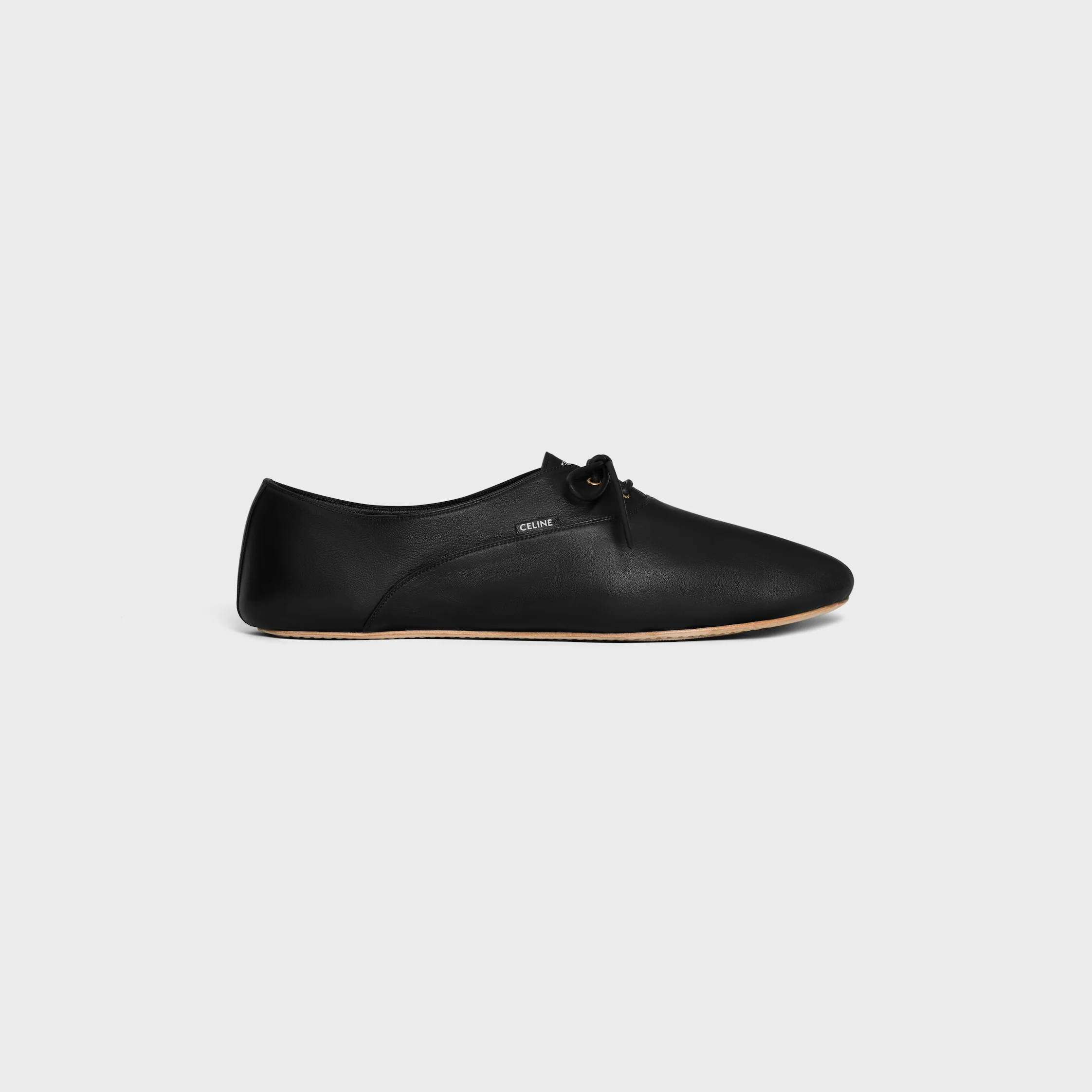BALLET - LACE-UP SHOE IN LAMBSKIN - 1