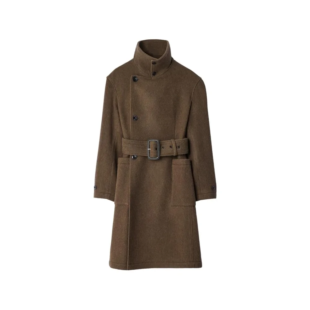 Lemaire Brown Coats - Single Breasted Coats Women - 1