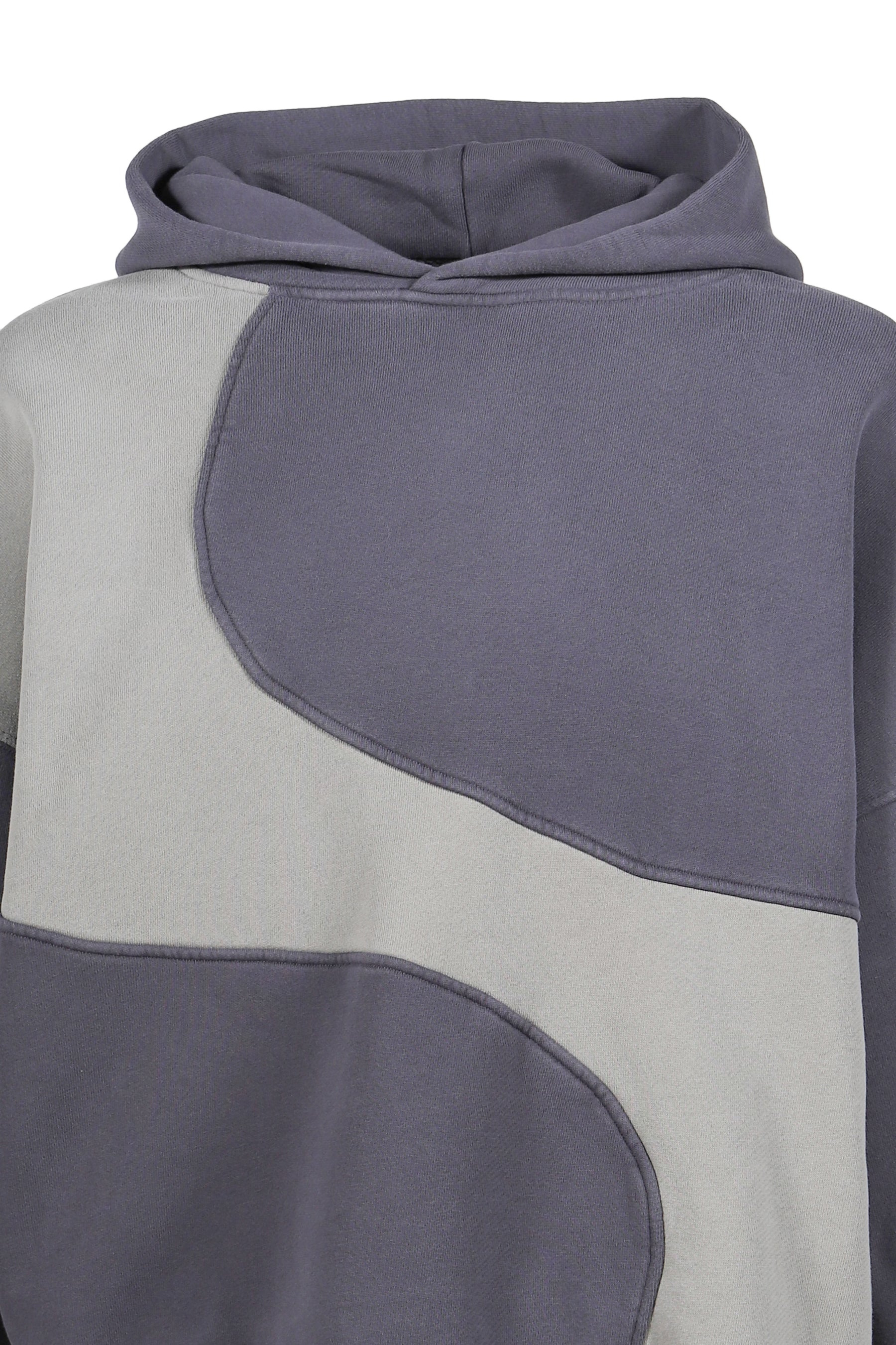 WAVE HOODIE KNIT / DARK GRY - 4