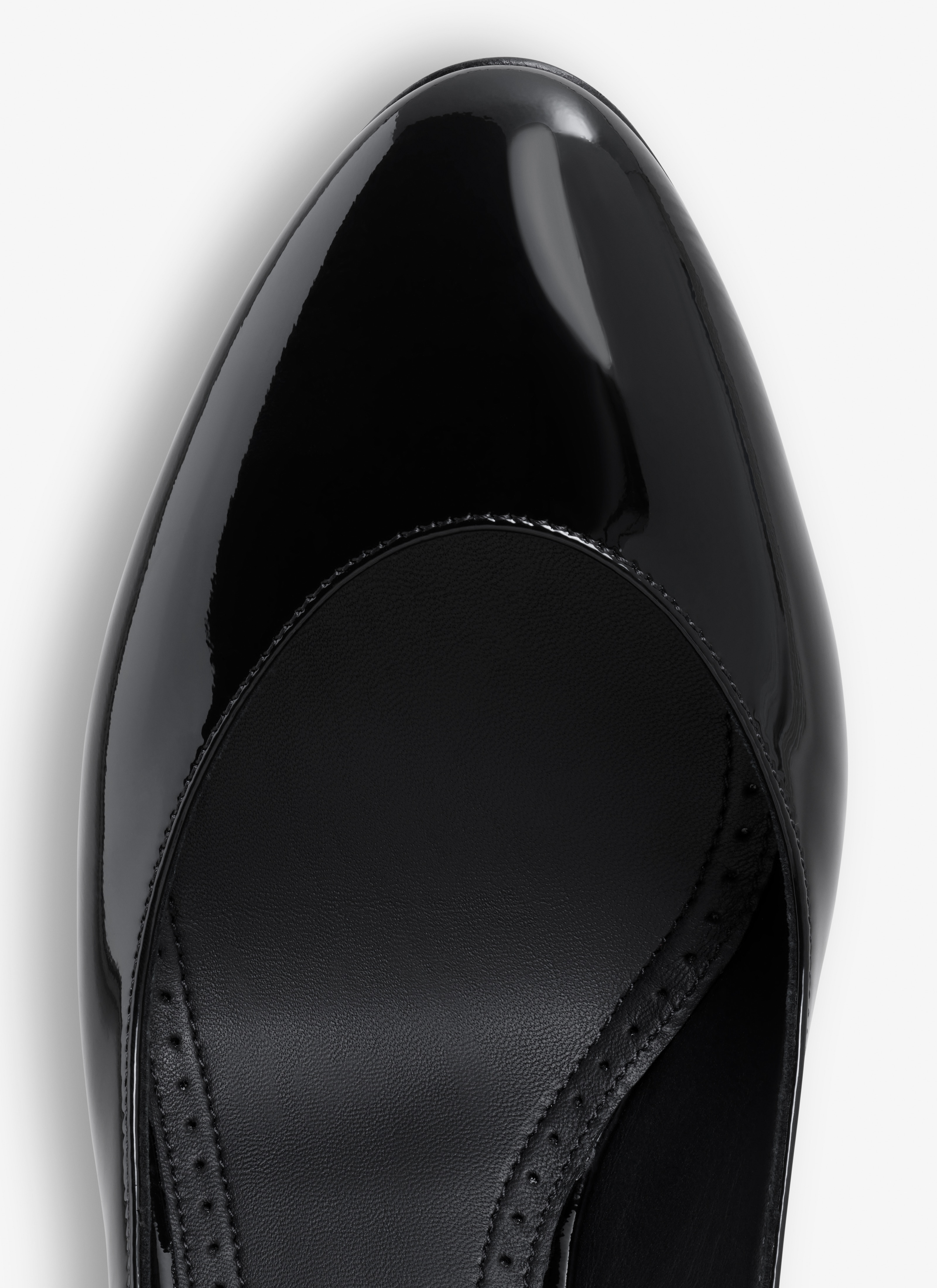 DECOLLETE SLINGBACKS IN PATENT CALFSKIN - 4