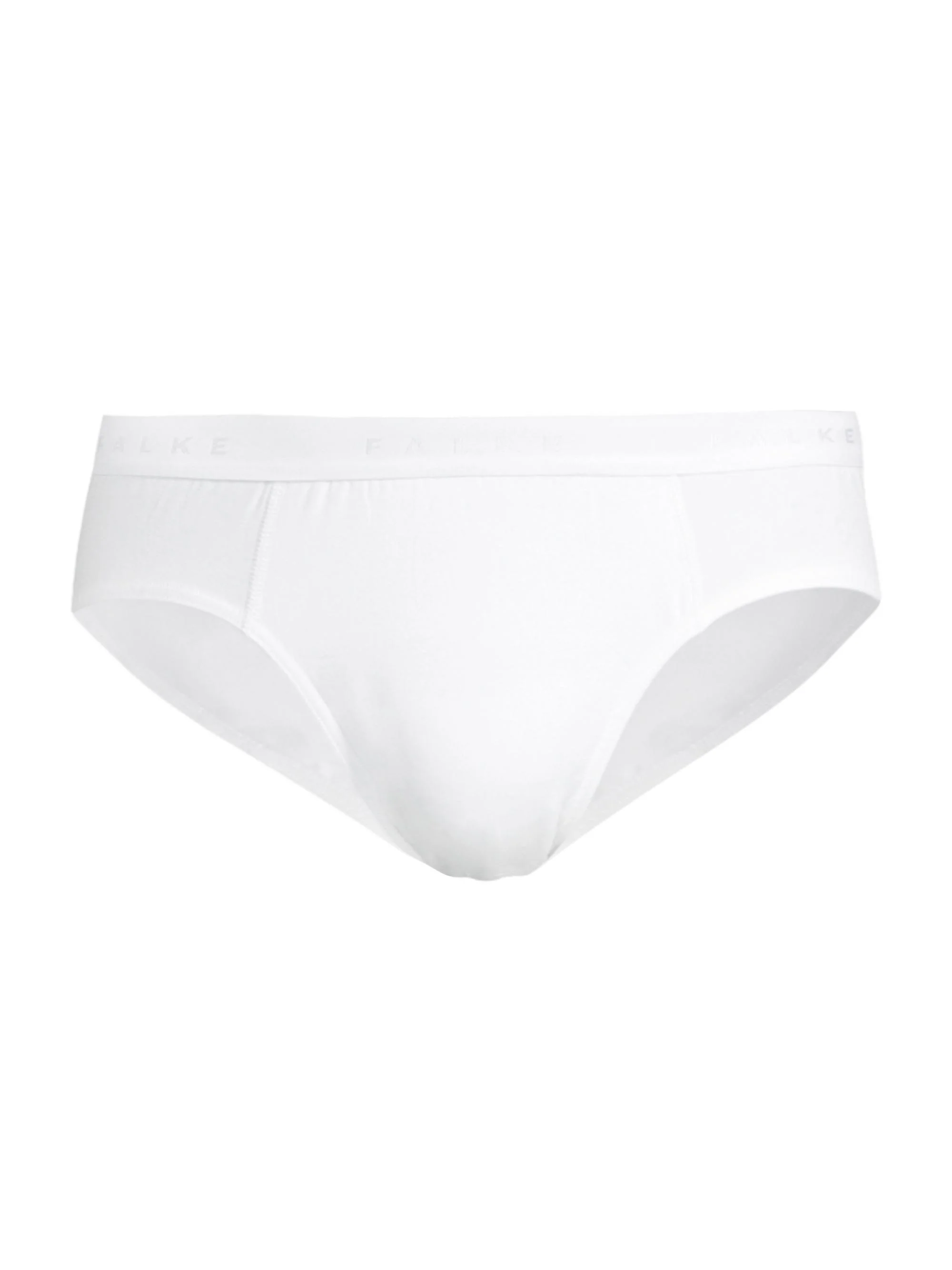 Men's Cotton Logo Briefs - White - 1