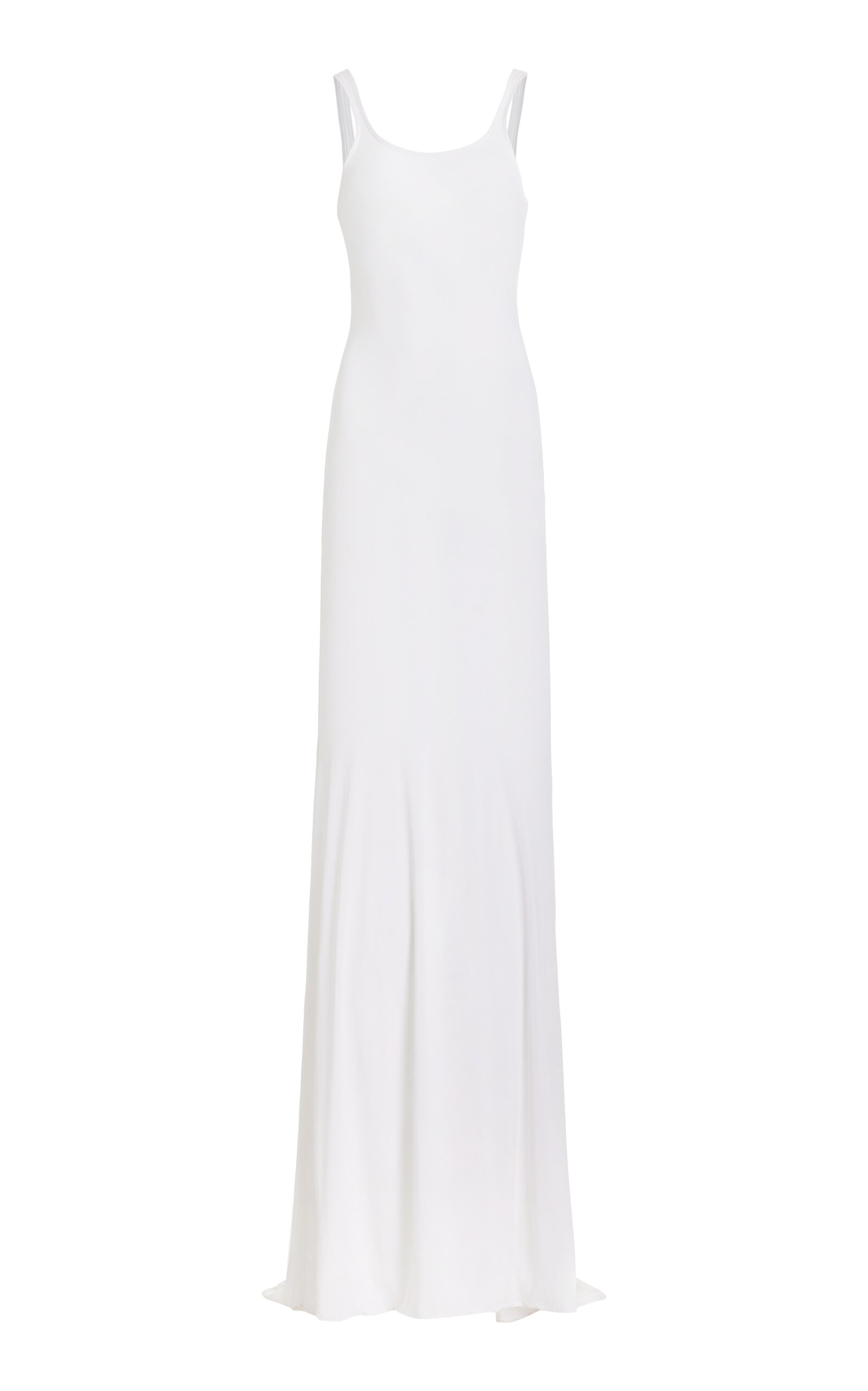 Backless Jersey Gown white - 1