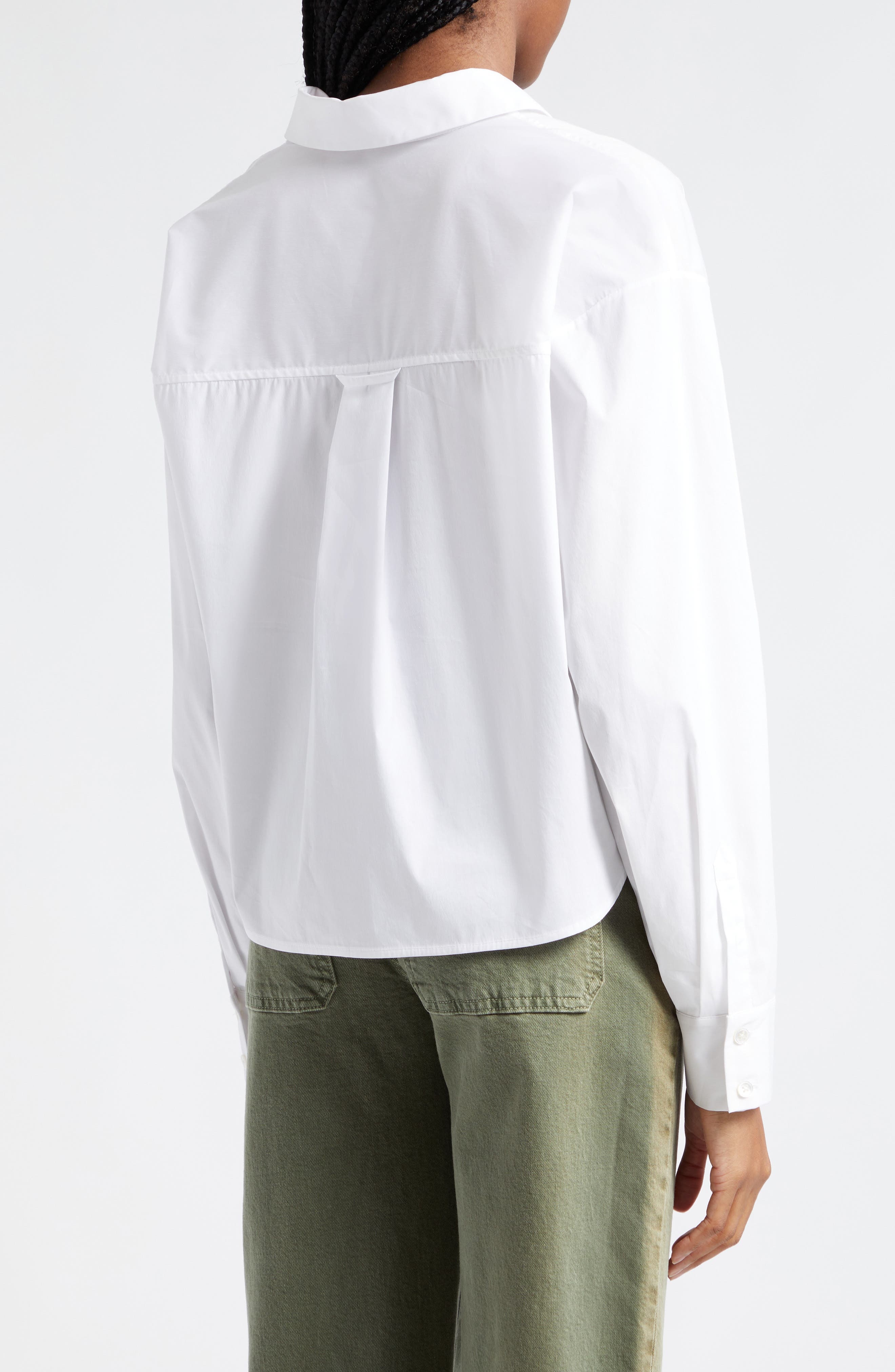 Khai Stretch Cotton Woven Top - 3