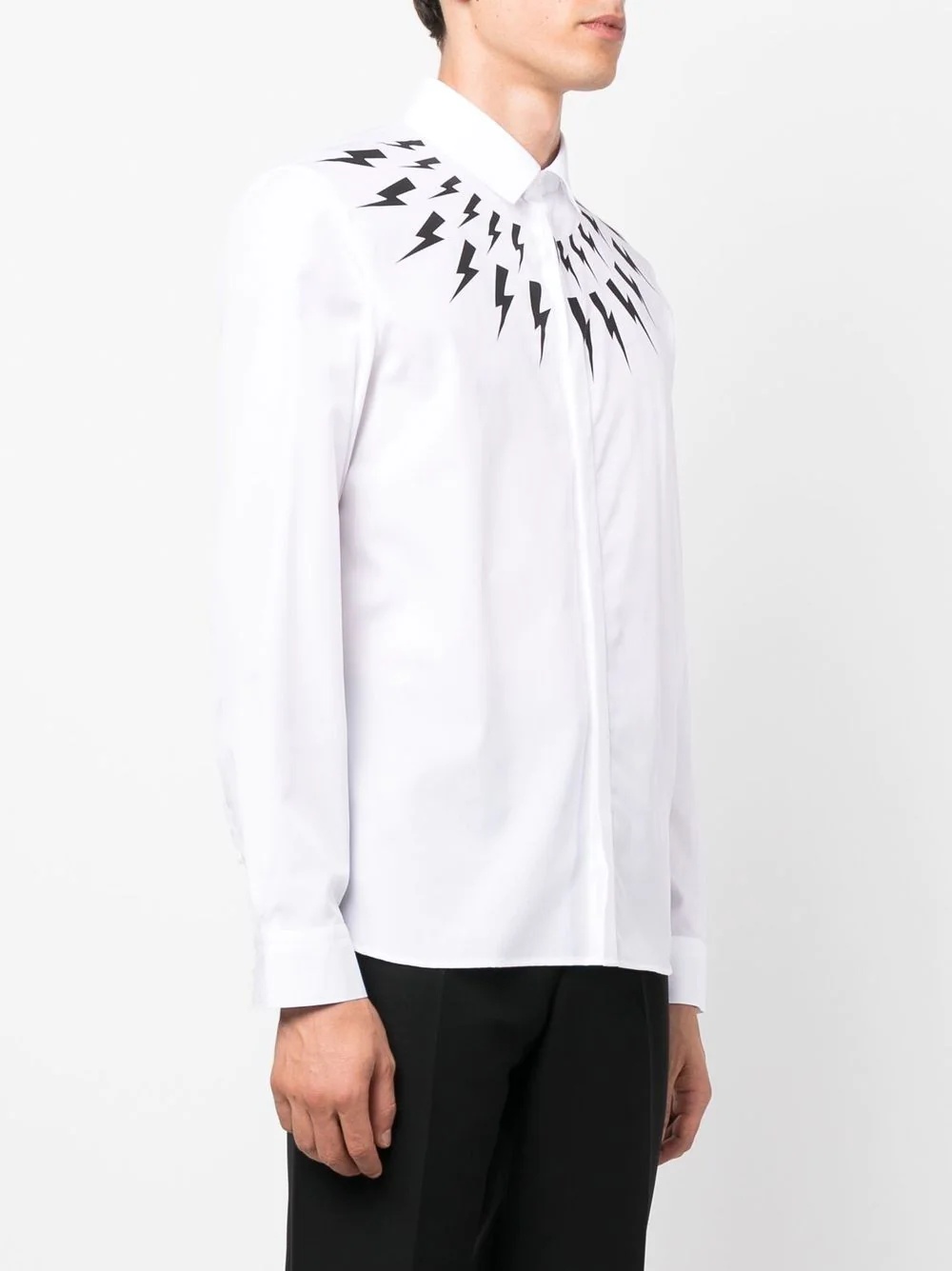 Thunderbolt print shirt - 3