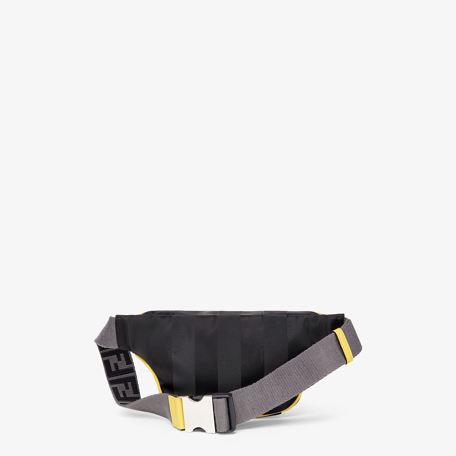 Black nylon belt bag - 3