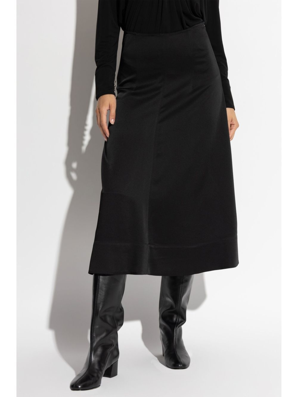 flared midi skirt - 3