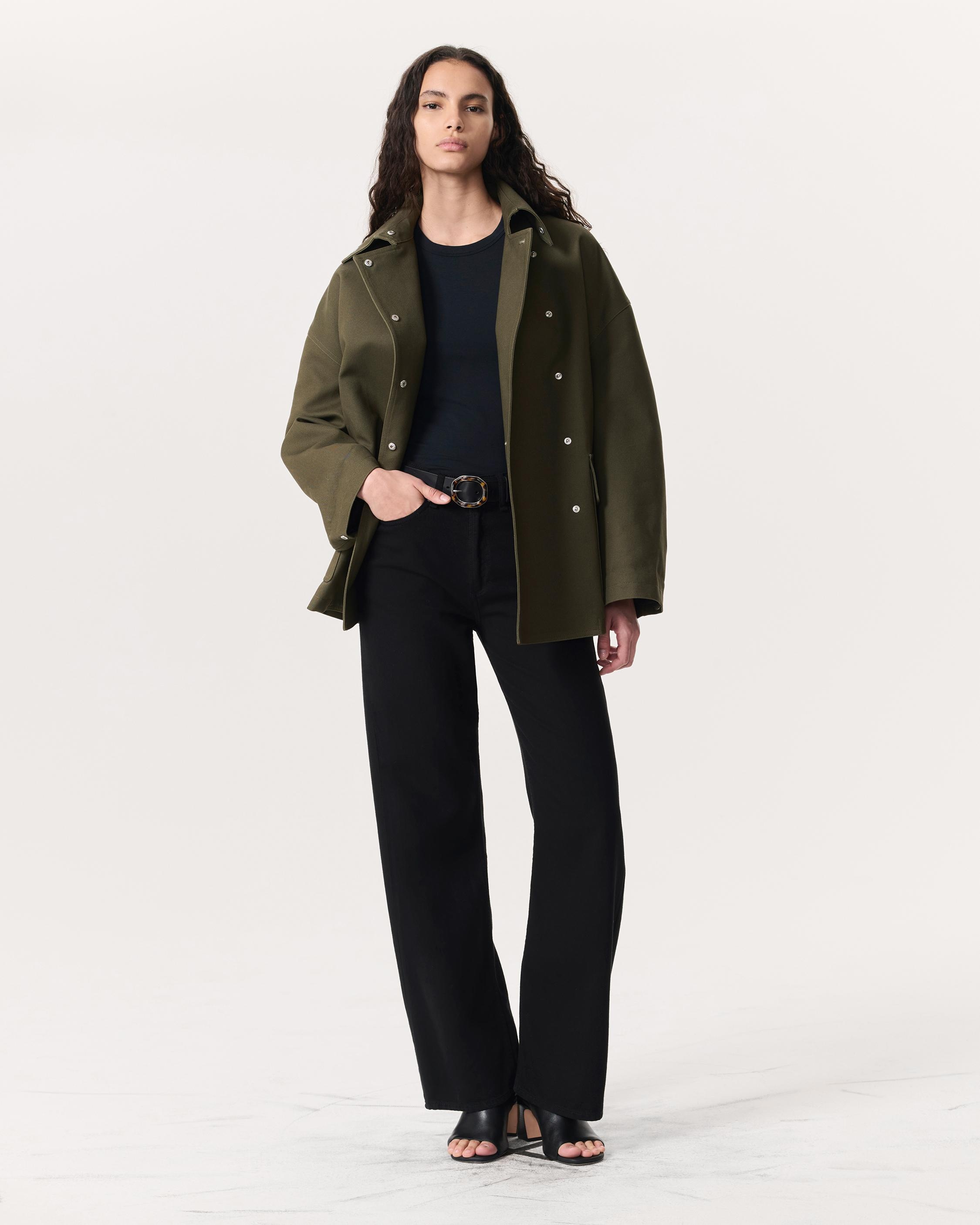 Rue Belted Cotton Twill Jacket - 4