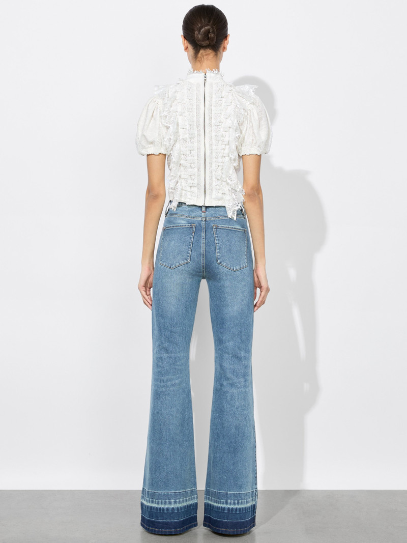 Alice + Olivia SB BELL JEAN outlook