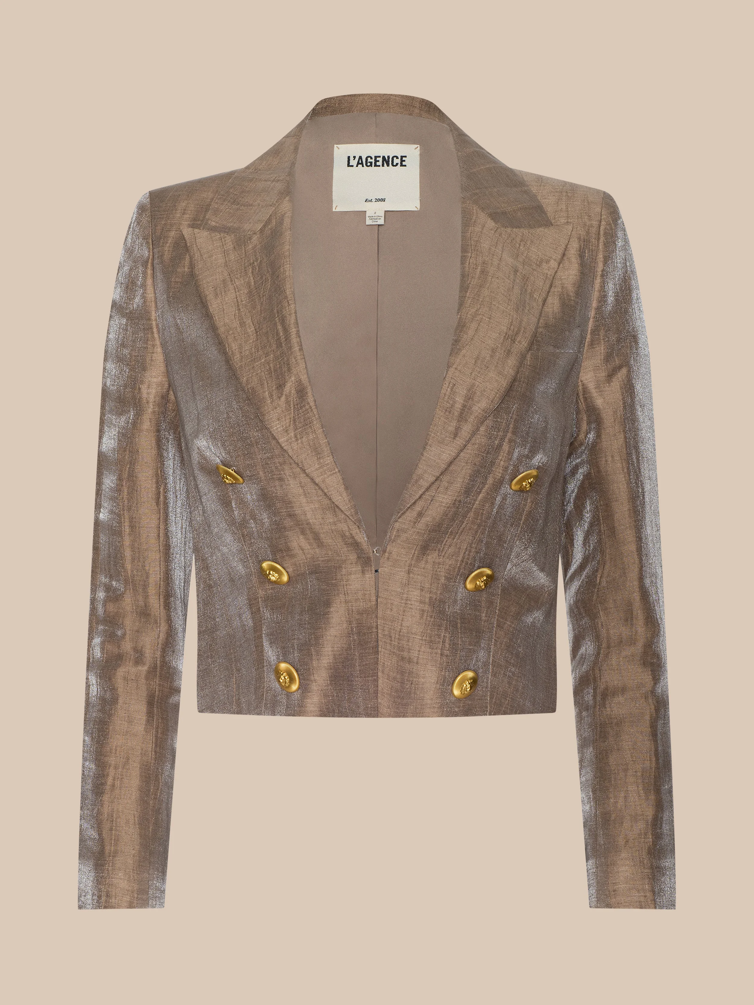 Inez Cropped Blazer - 1