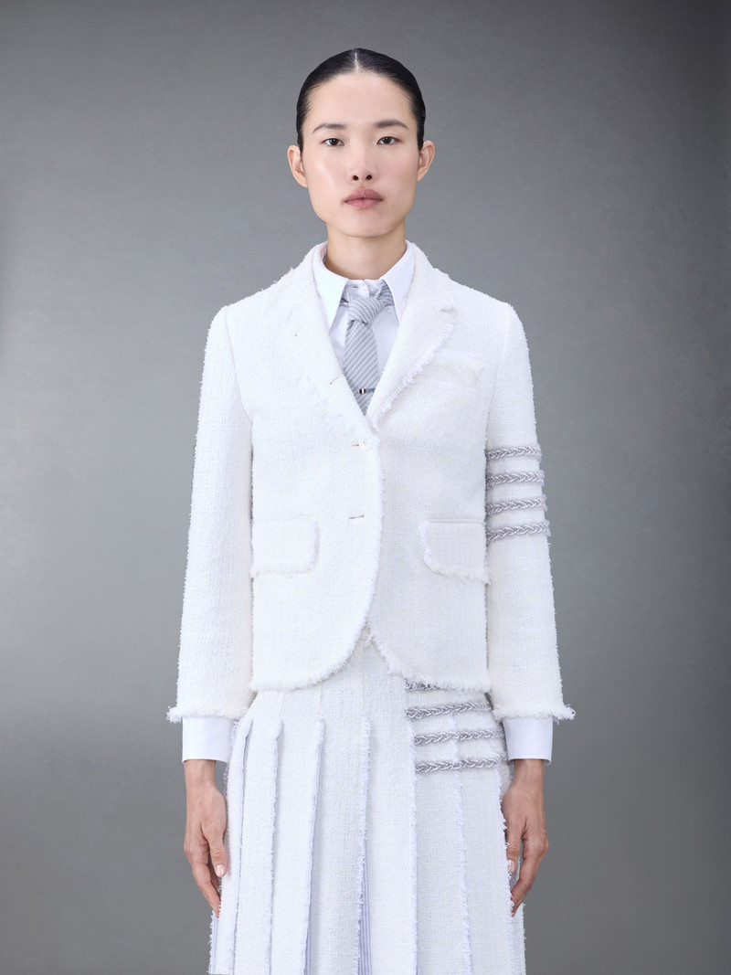 4-Bar tweed jacket - 1