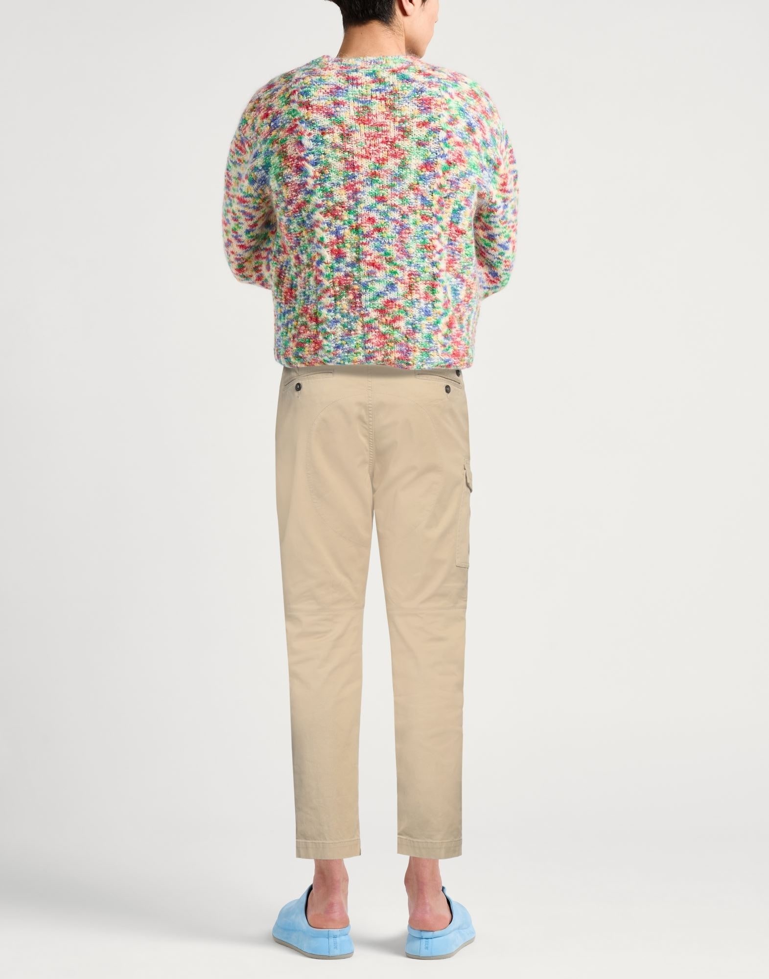 Khaki Men's Casual Pants - 3