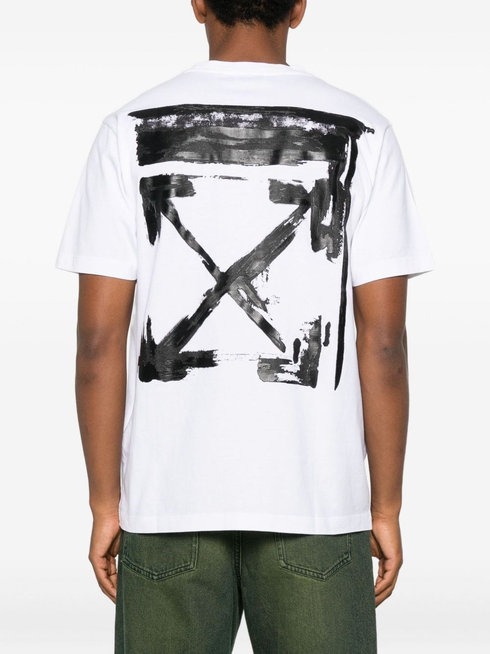 Ink Arrow cotton t-shirt - 2