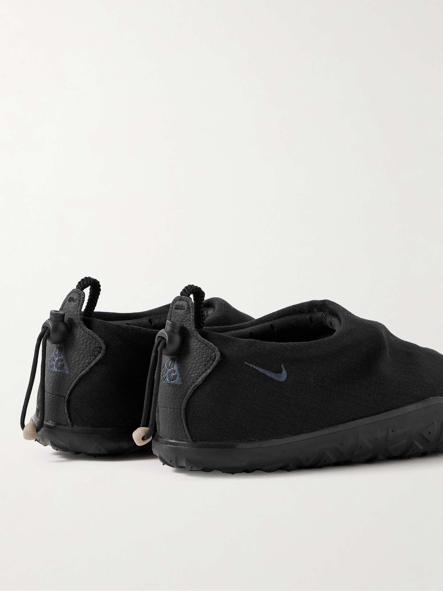 ACG Moc Leather-Trimmed Canvas Sneakers - 5