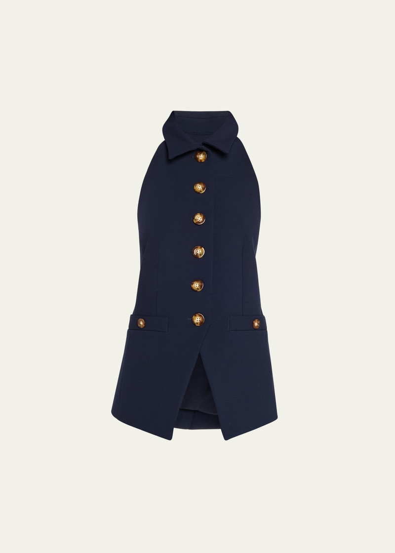 Orlinda Button-Front Vest 1