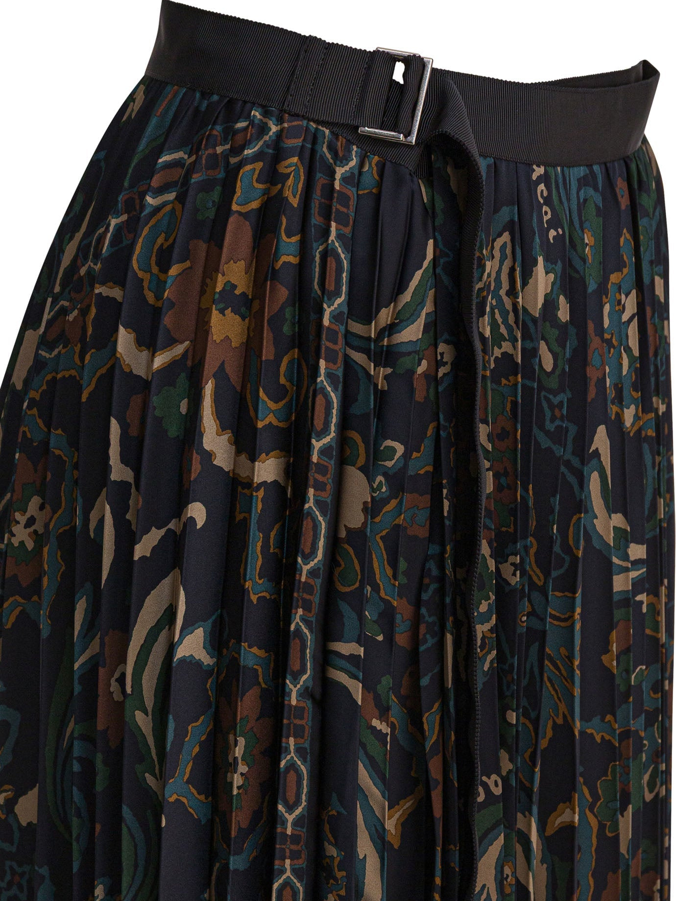 Sacai Women Floral Print Skirt - 4