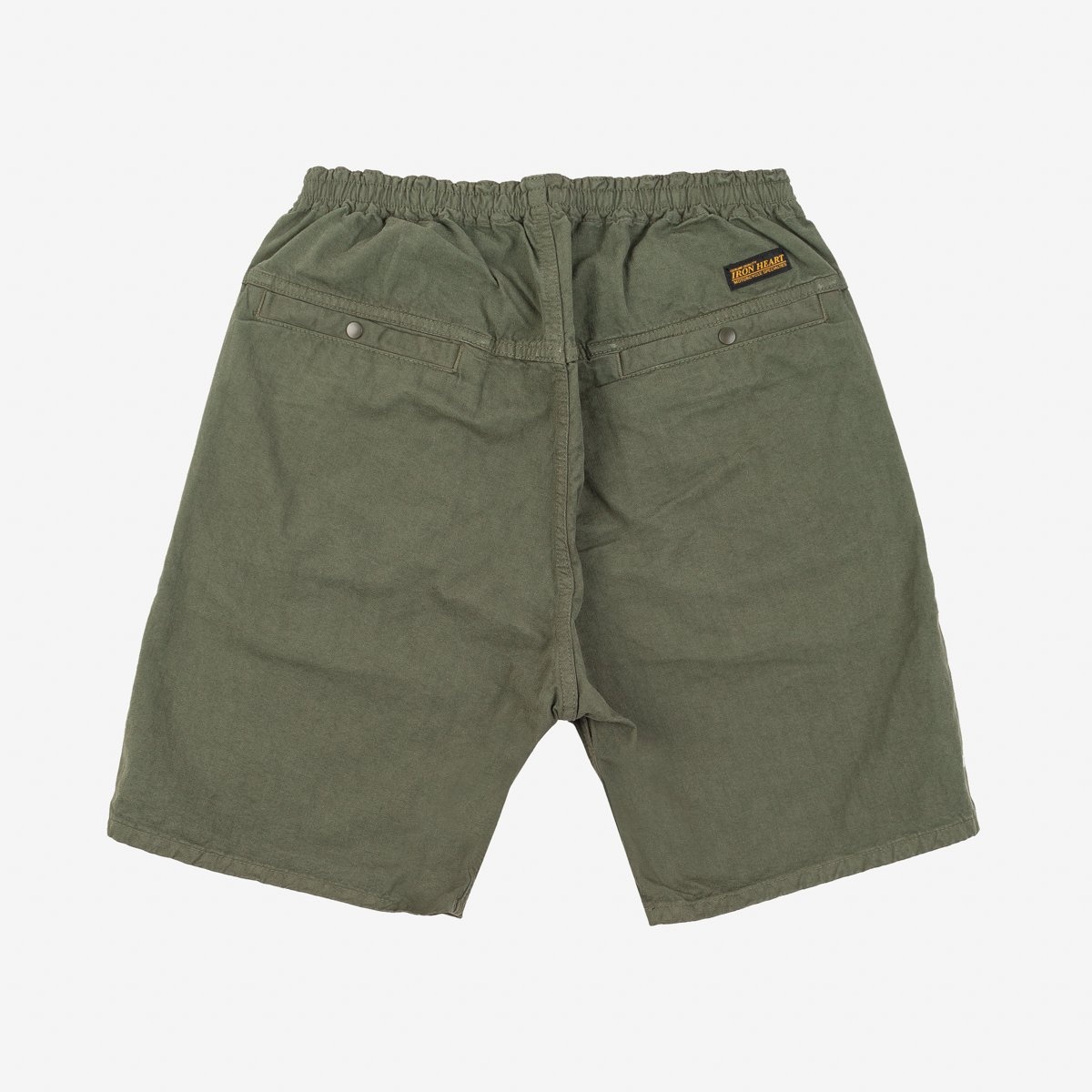 IH-729-OLV Cotton Easy Shorts - Olive - 3