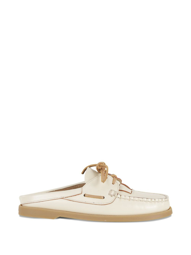 slip-on leather mules 1