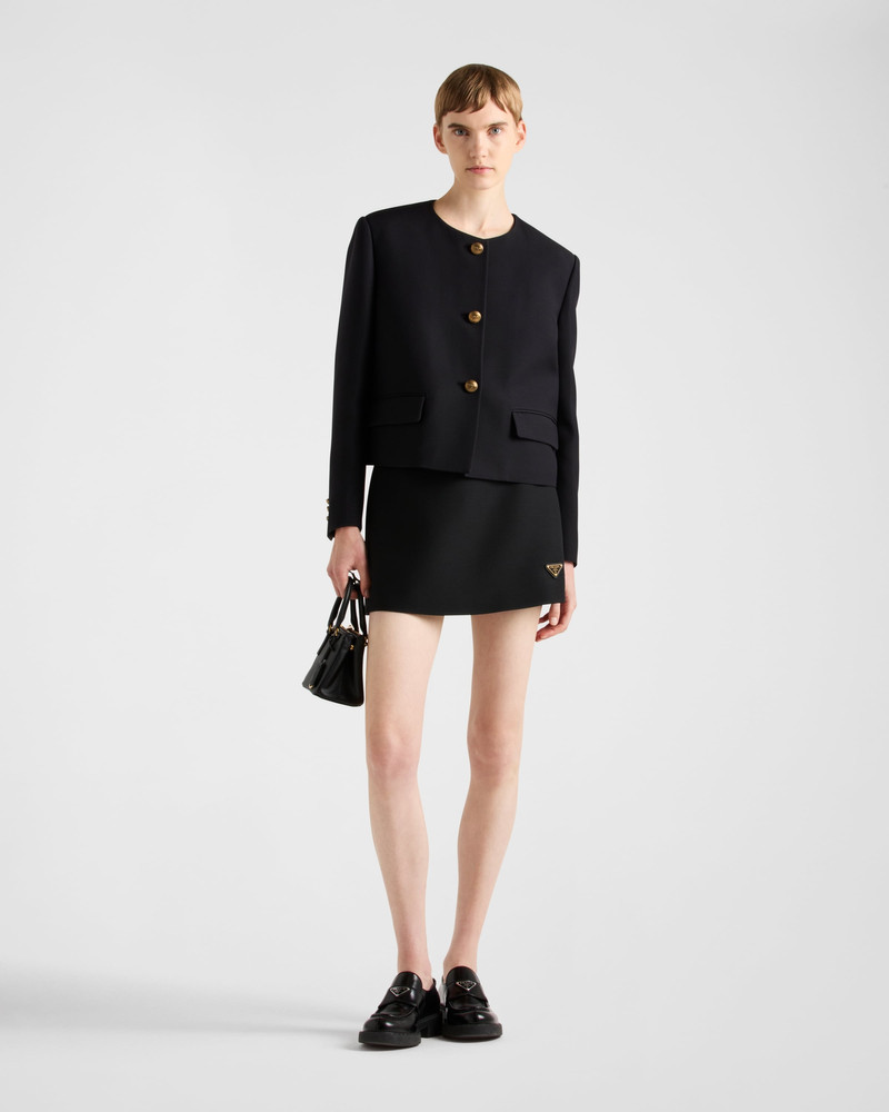 Prada Tricotine miniskirt outlook