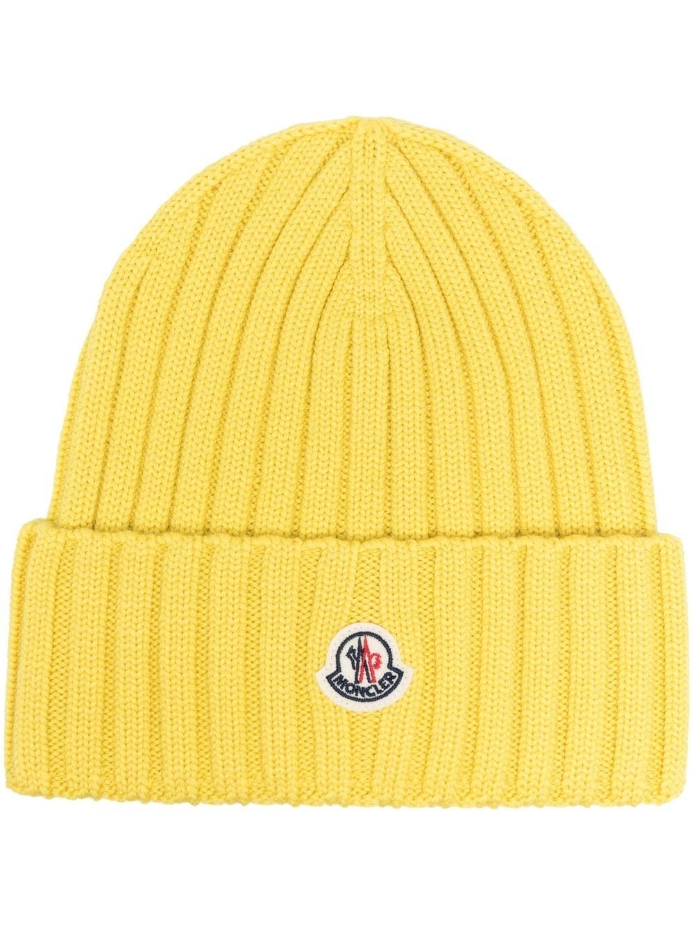 logo-patch beanie - 1