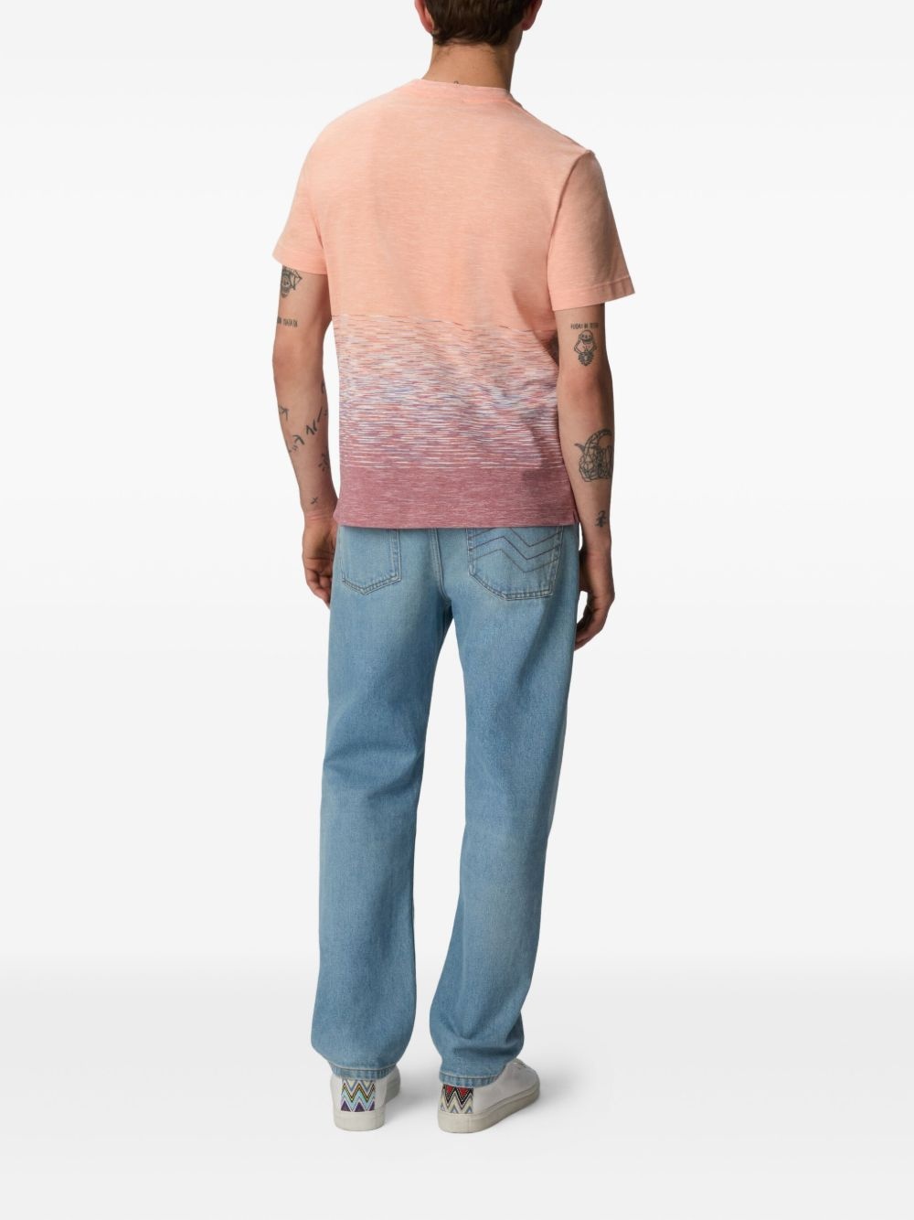 intarsia-knit T-shirt - 3