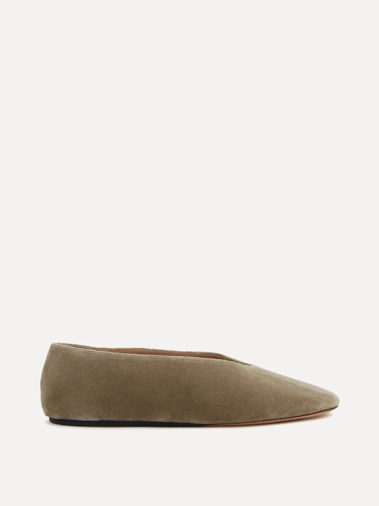 Olympia Slipper / Ash Velvet - 1