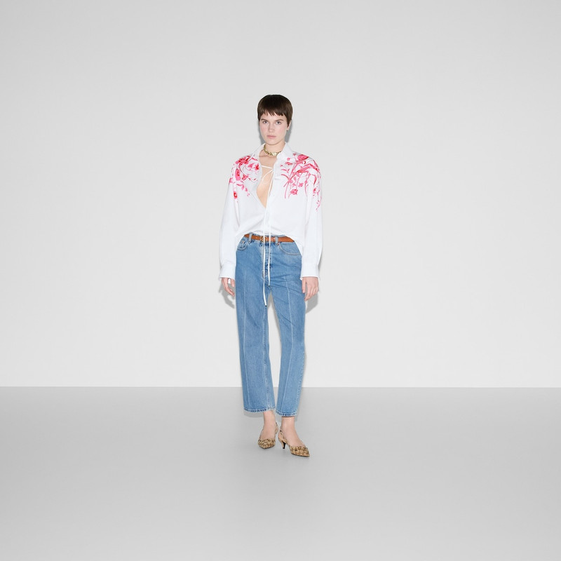 GUCCI Cotton poplin shirt outlook