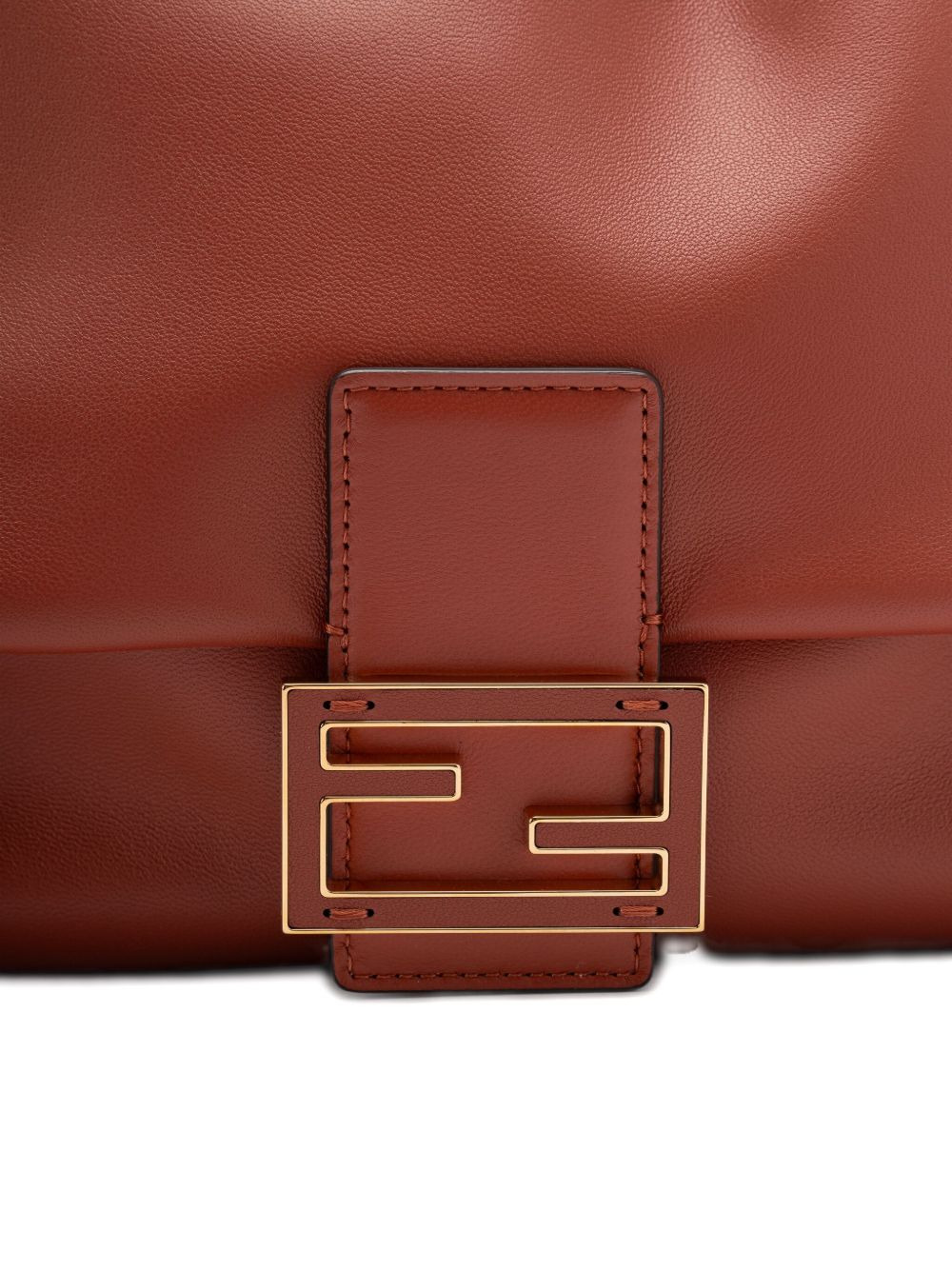 medium Mamma Baguette logo-plaque shoulder bag - 4