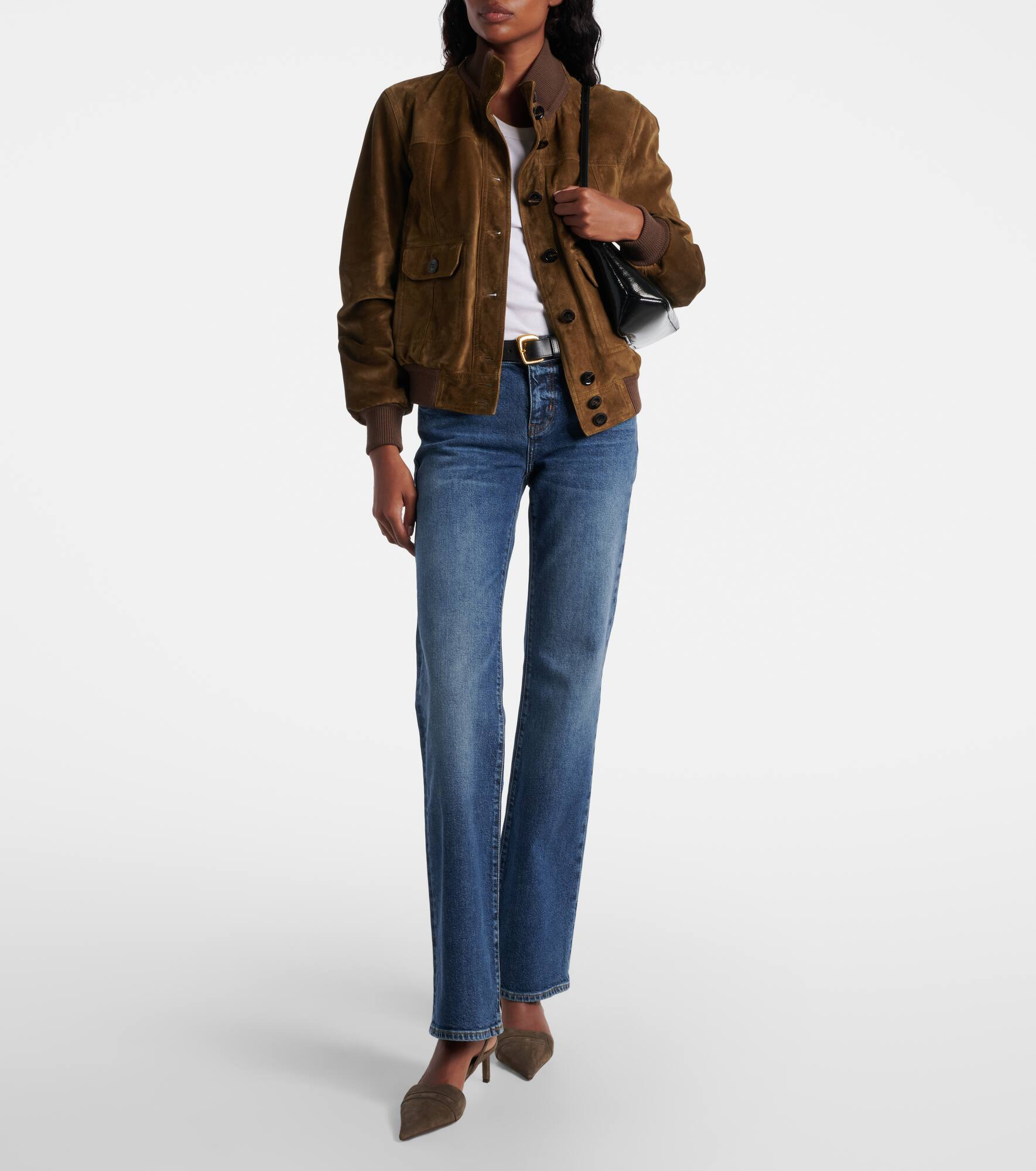 Arrow high-rise bootcut jeans - 2