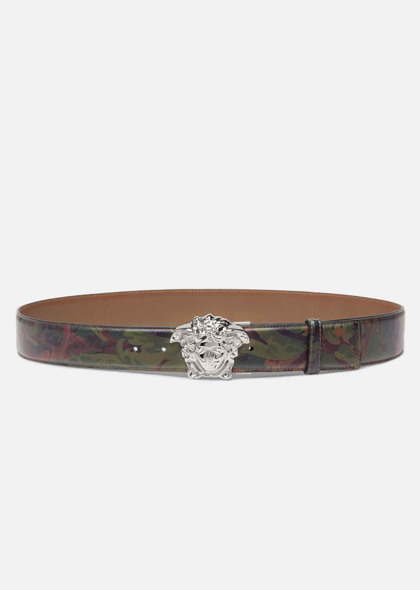 La Medusa Baroccoflage Print Belt - 1